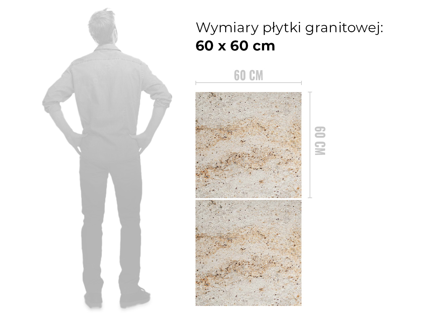 Wymiar płytki granitowej